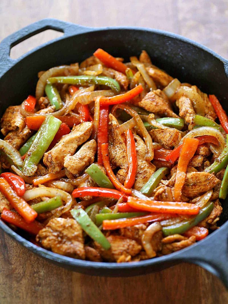 Chicken Fajita Skillet (No Tortilla Needed)