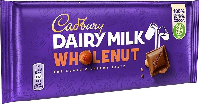 Dairy Milk Whole Nut
