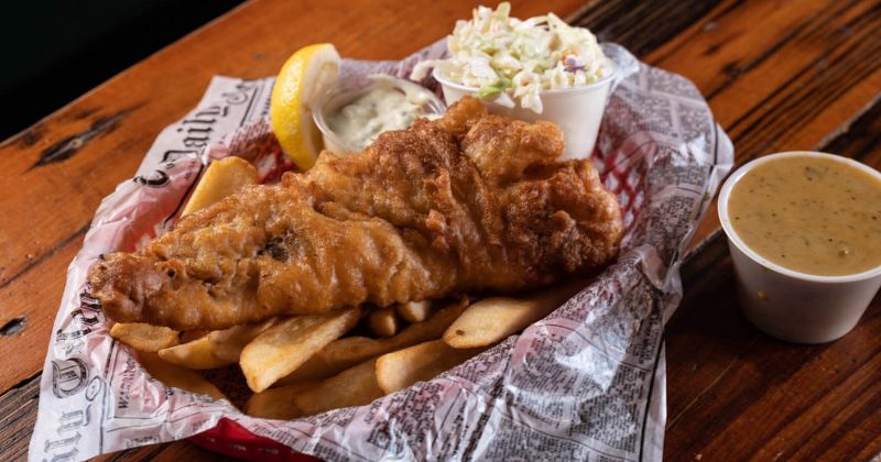 Colorado: GB Fish and Chips (Denver) – Haddock Sandwich