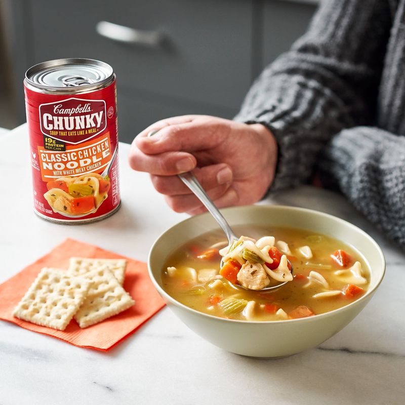 Canned Chicken Noodle Soup