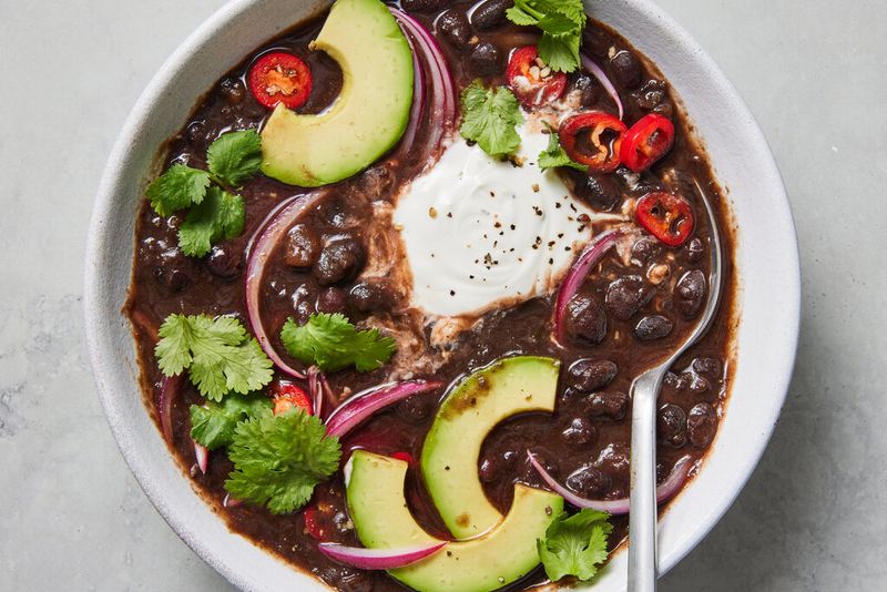 Canned Black Bean Soup