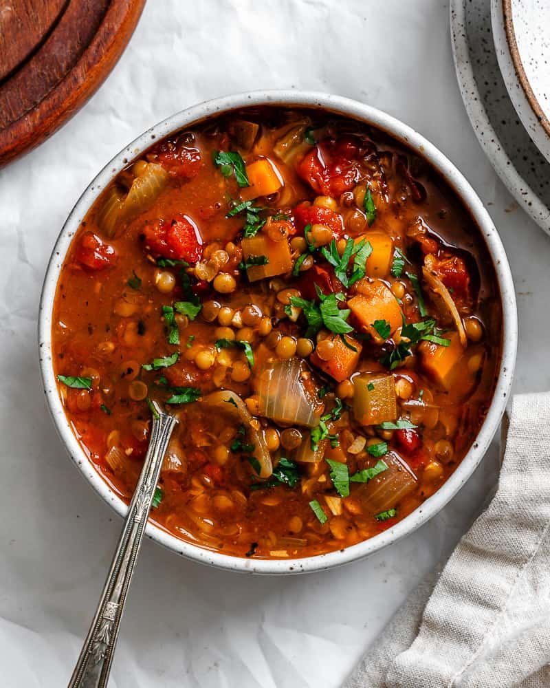 Canned Lentil Soup