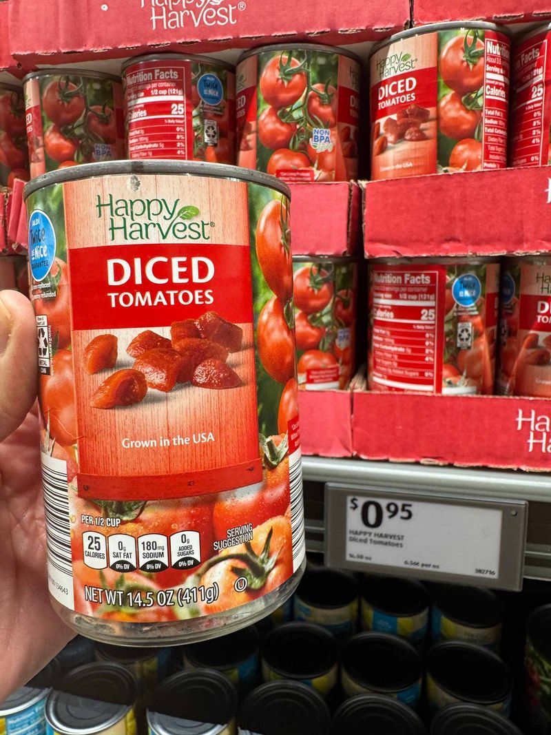 Canned tomatoes
