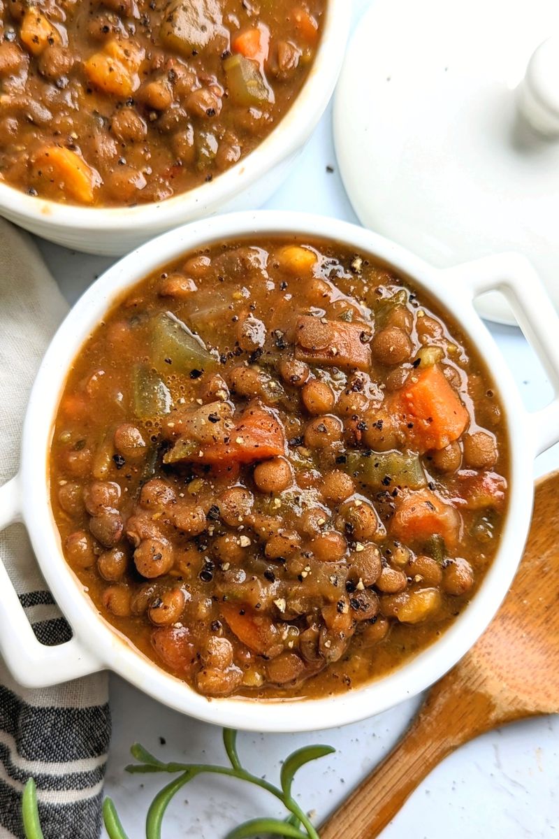 Instant Lentil Soup (Low-Sodium)