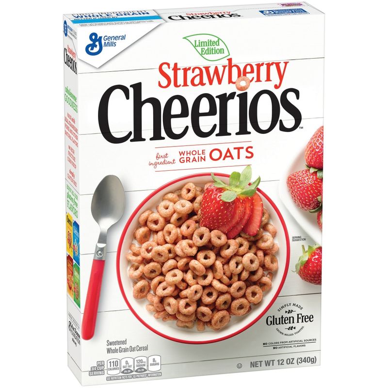 Frosted Strawberry Cheerios