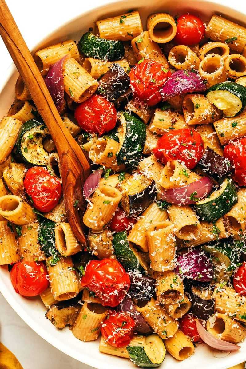 Roasted Veggie Pasta Salad