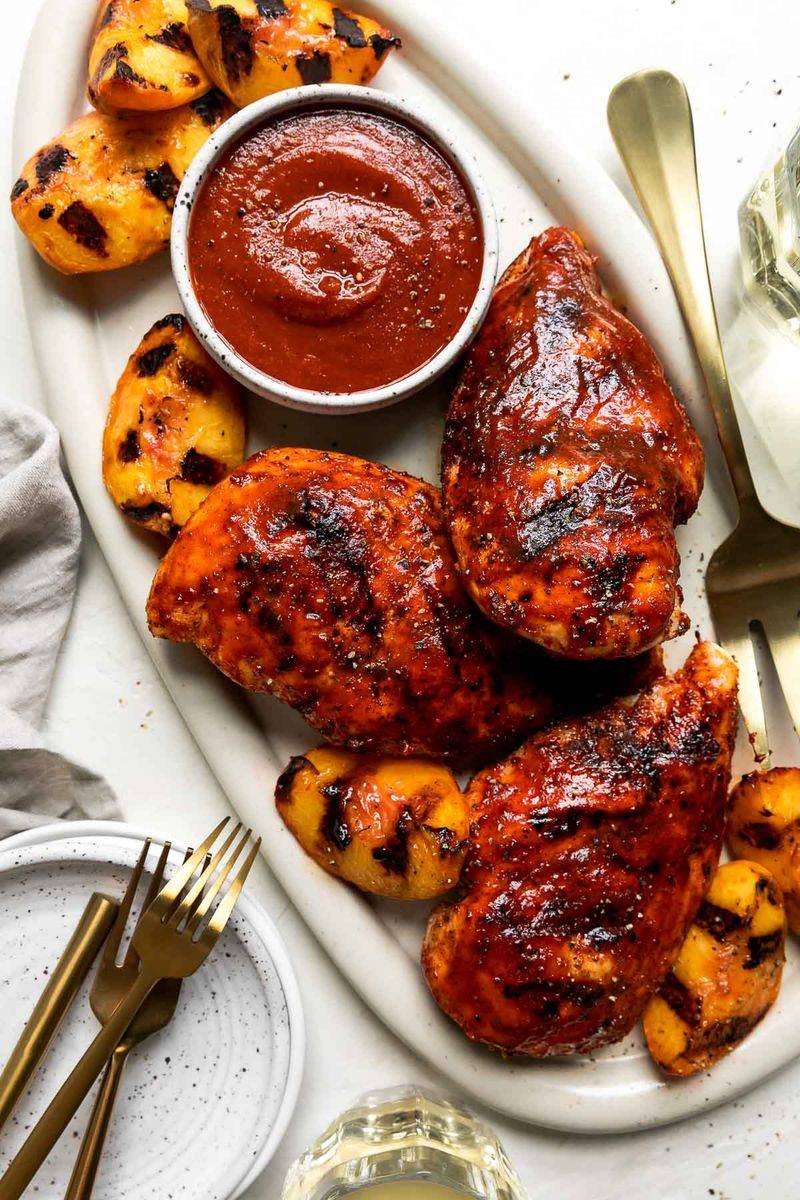 Peach BBQ Chicken