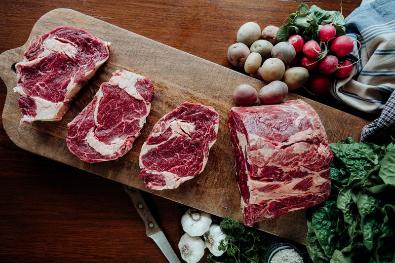 Fatty Cuts of Meat (Like Ribeye or Lamb)