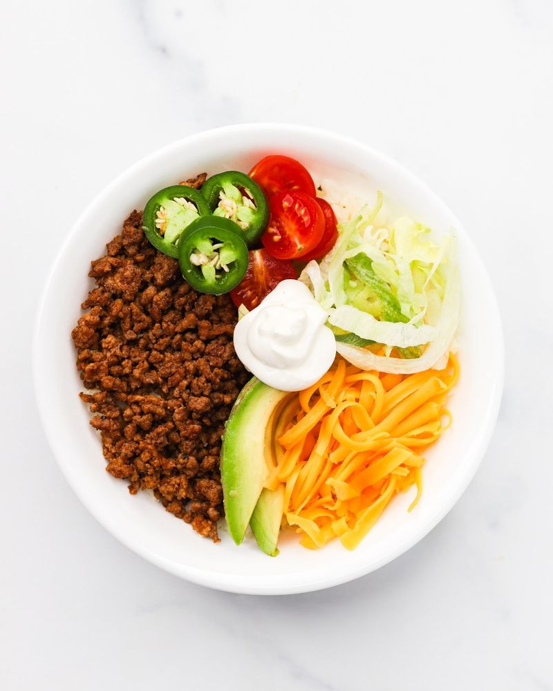 Low-Carb Taco Bowls