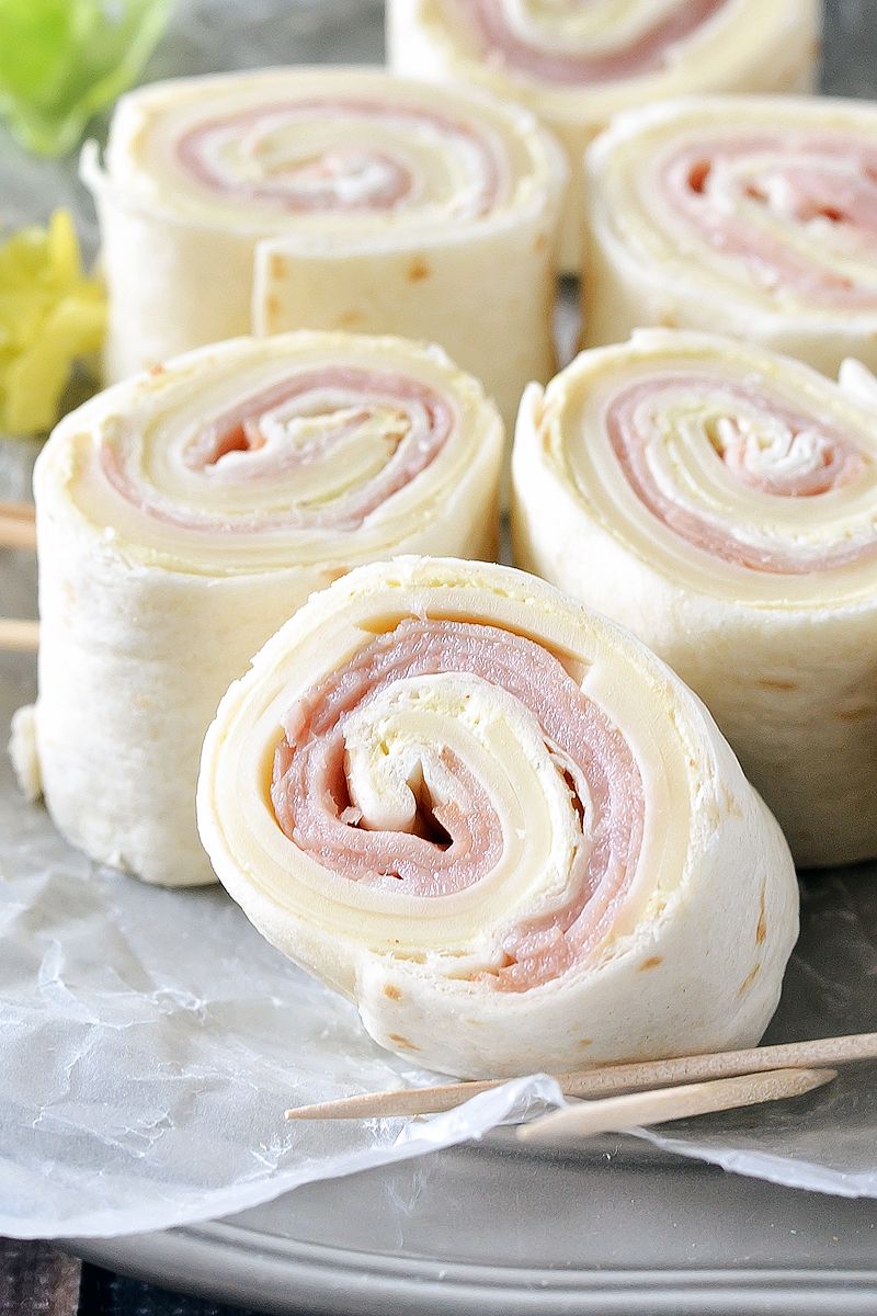 Ham & Cream Cheese Roll-Ups