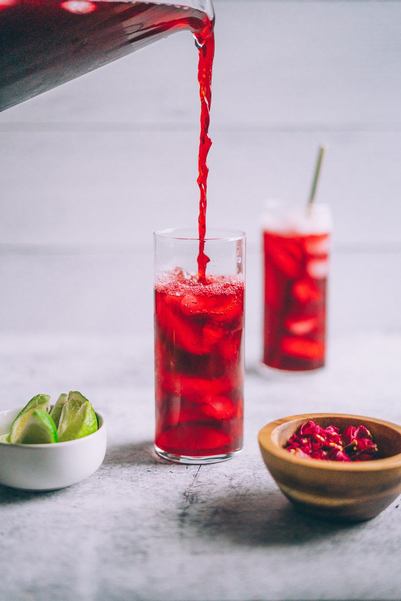 Iced Hibiscus Cooler