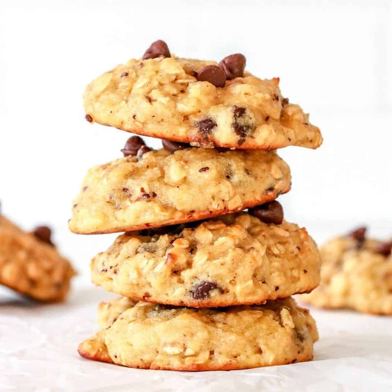 Banana Oat Breakfast Cookies