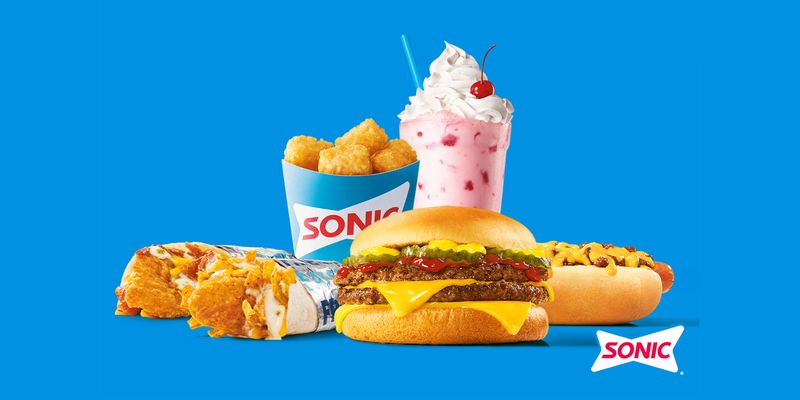 Sonic Under $4 Favorites Menu