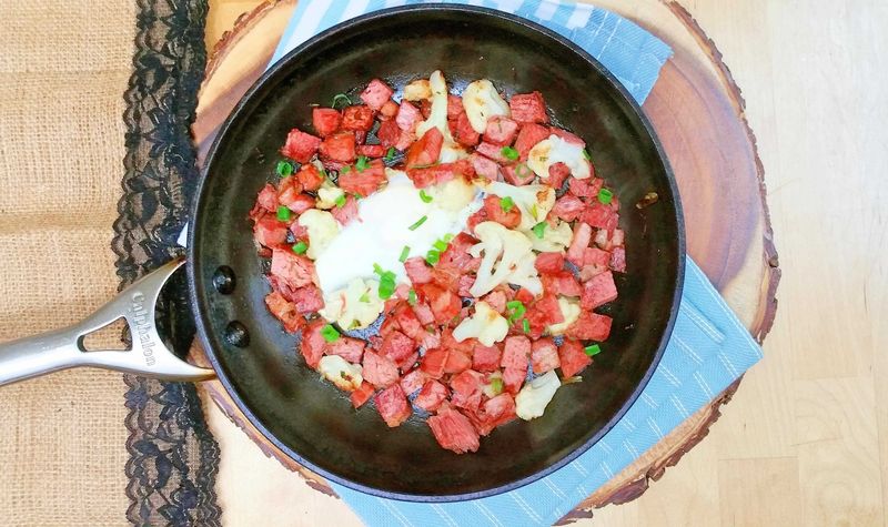 Keto Corned Beef Hash (with Cauliflower)