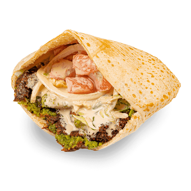 Falafel Sandwich from Mamouns