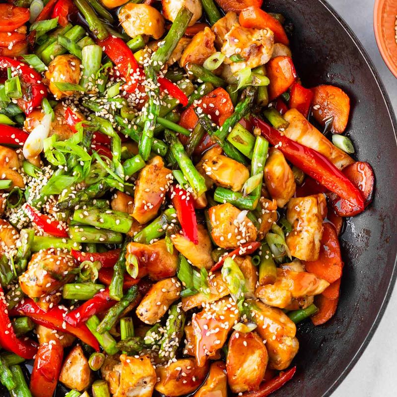 Teriyaki Chicken Stir Fry
