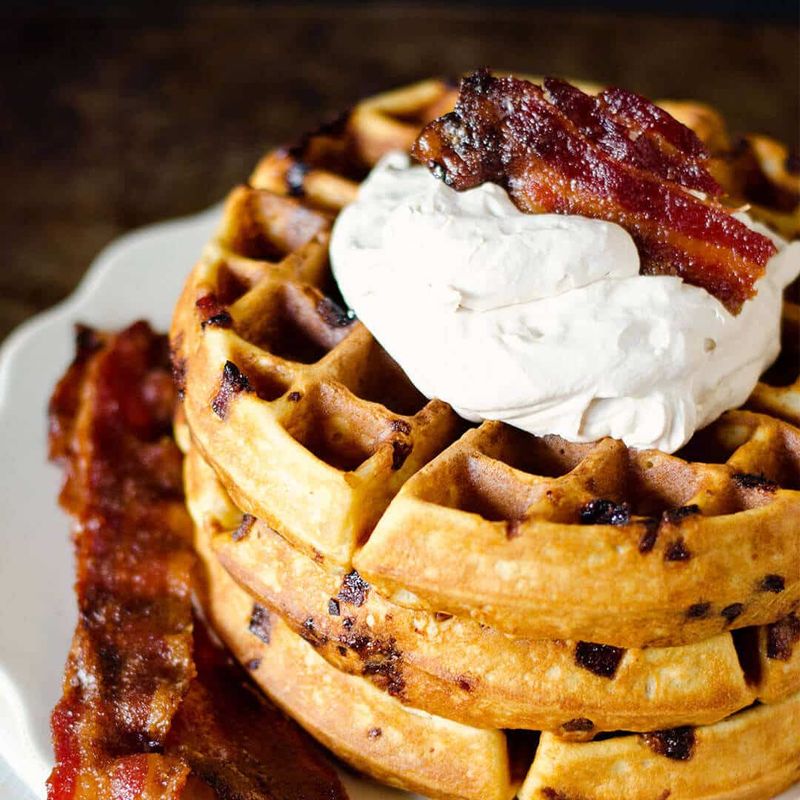 Bacon-Infused Waffles