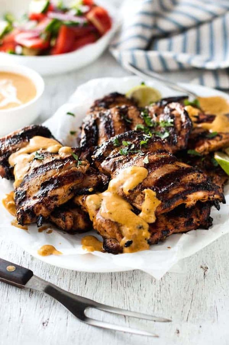 Coconut Curry Grilled Chicken