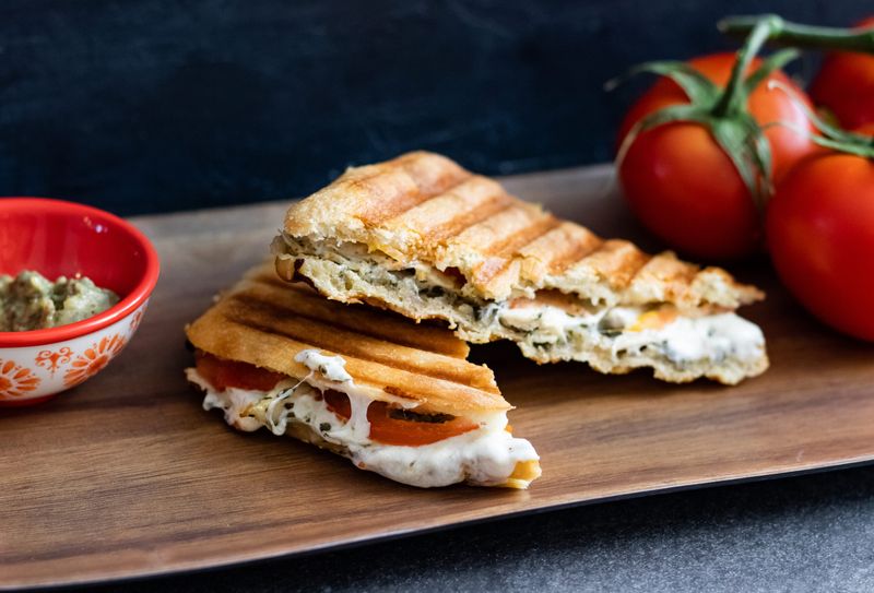 Chicken Caprese Panini