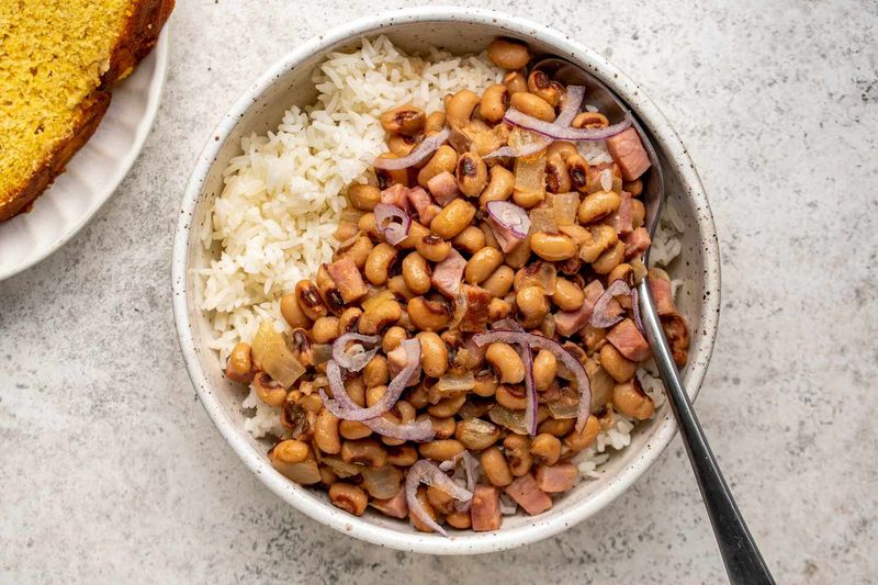 Black-Eyed Peas with Rice (Hoppin’ John)
