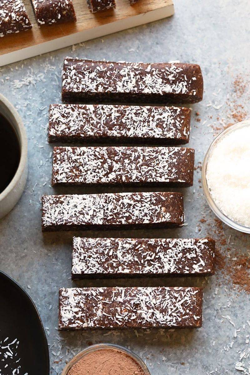 Coconut Flaxseed Energy Bars