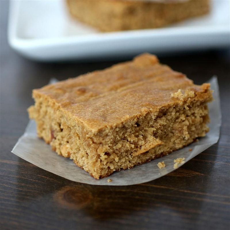 Peanut Butter Blondies