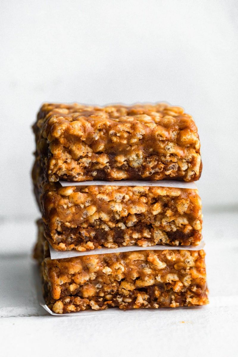 Peanut Butter Crunch Protein Squares