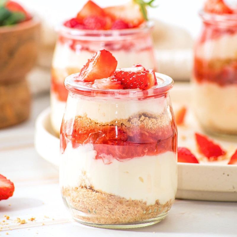 No-Bake Cheesecake Cups