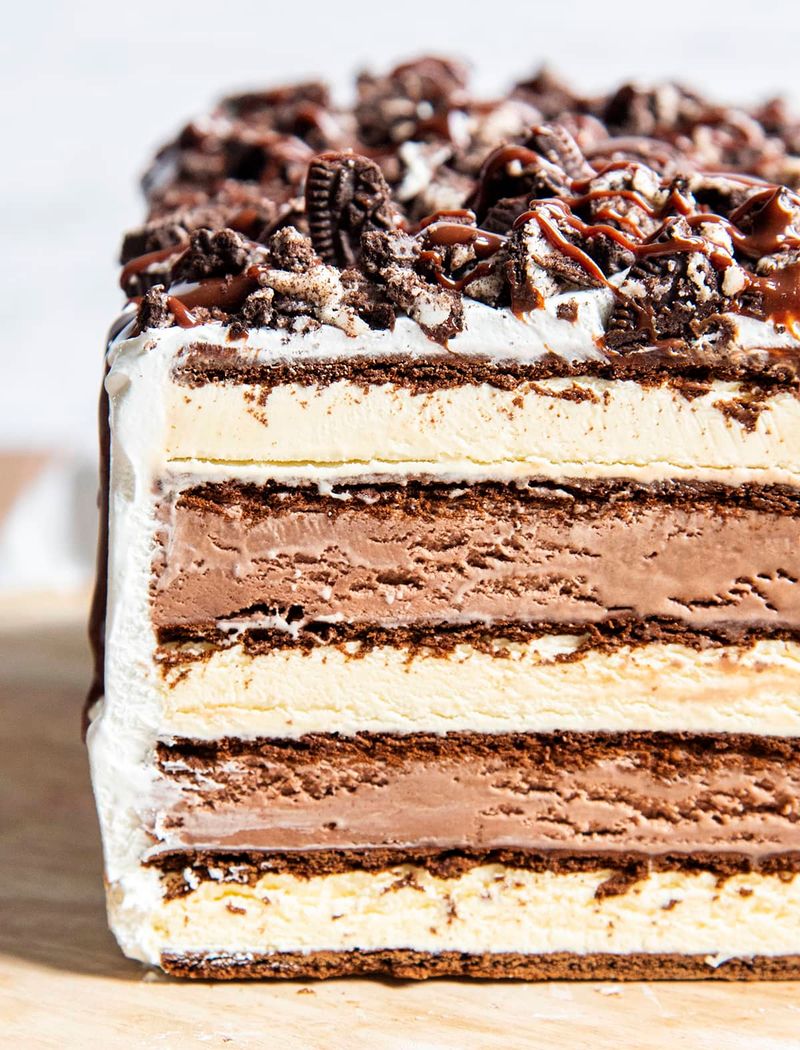Ice Cream Sandwich Cake
