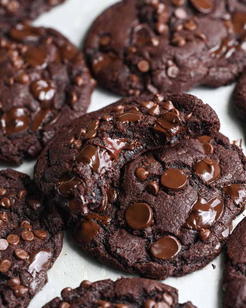 Double Chocolate Chip Cookies