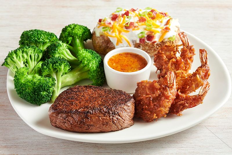 Outback Center-Cut Sirloin & Coconut Shrimp Combo