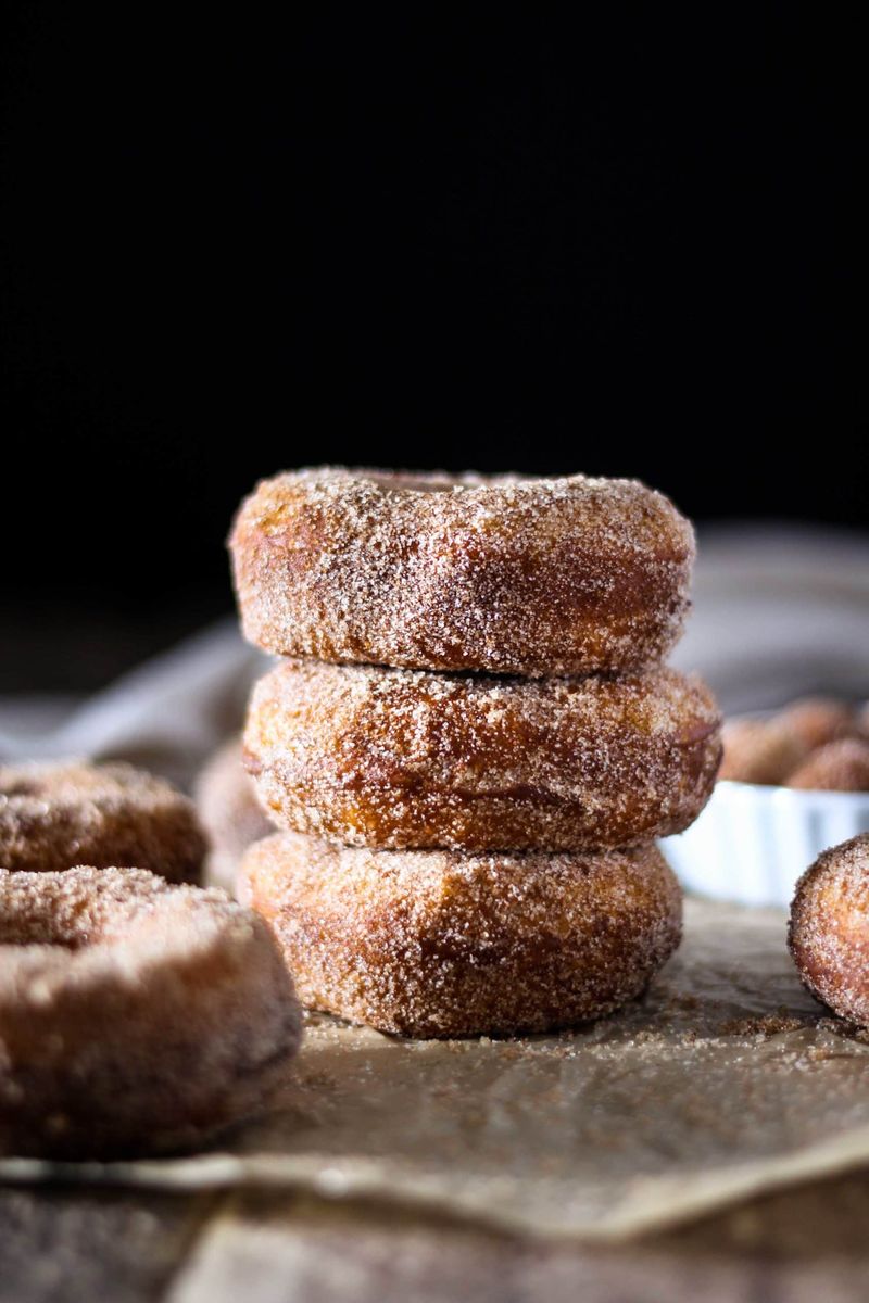 Mini Biscuit Donuts (No Glaze)