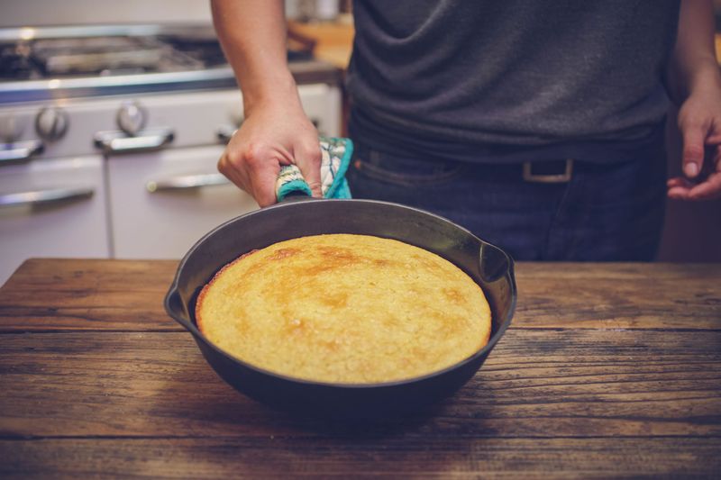 Cast Iron Skillet Cornbread