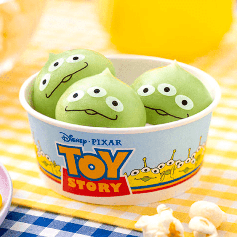 Alien Mochi Dumplings (Tokyo DisneySea, Japan)