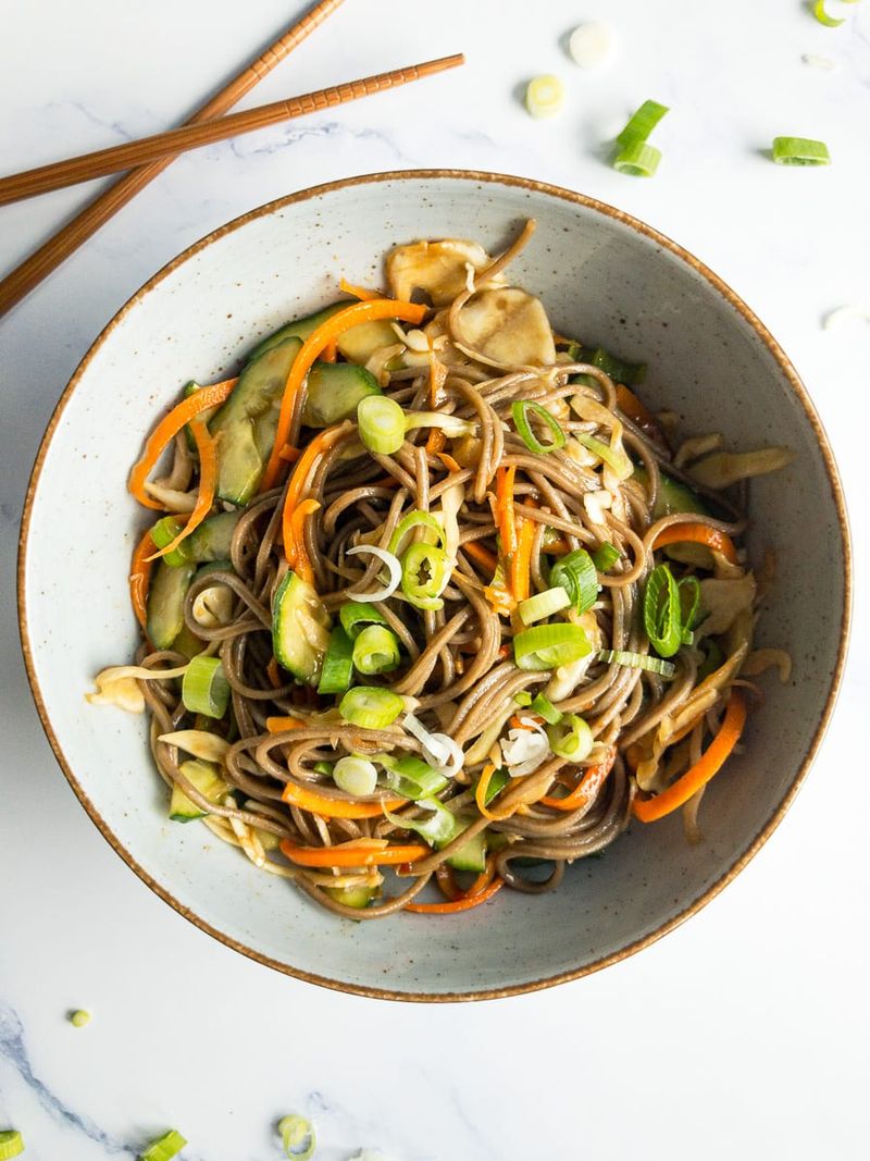 Chilled Soba Noodle Bowl