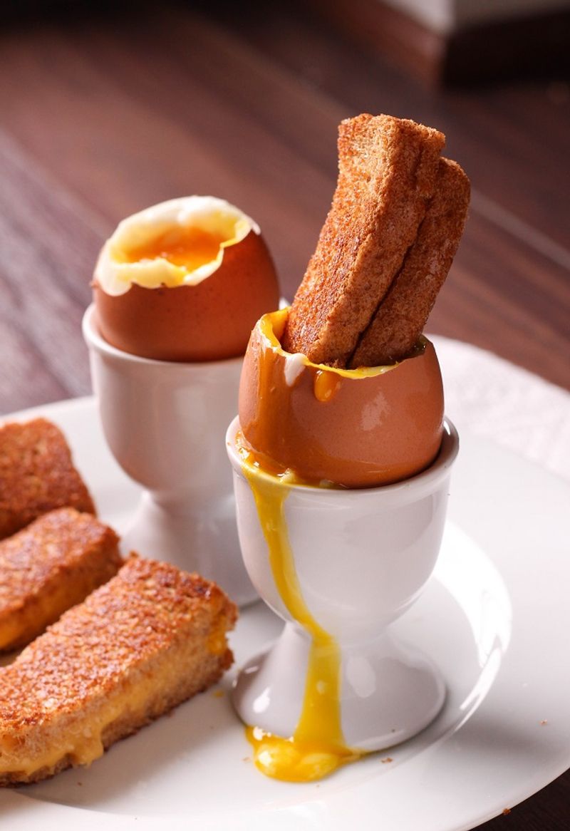 Soft-Boiled Eggs with Toast Soldiers