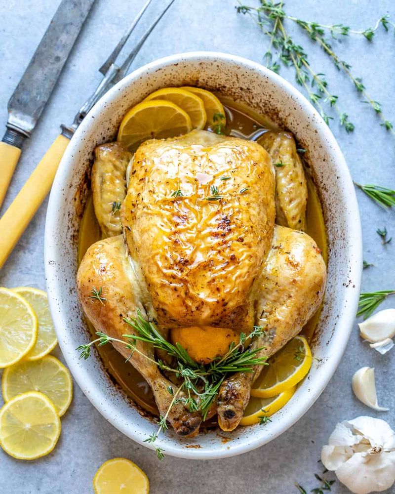 Garlic & Lemon Roast Chicken