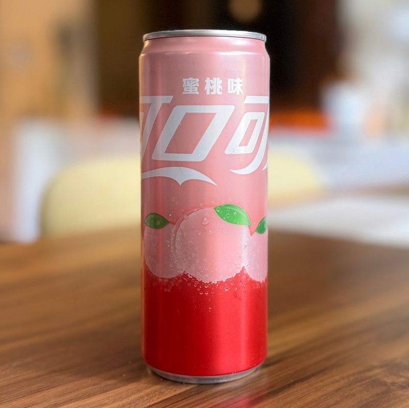 Coca-Cola Zero Sugar Peach (China)