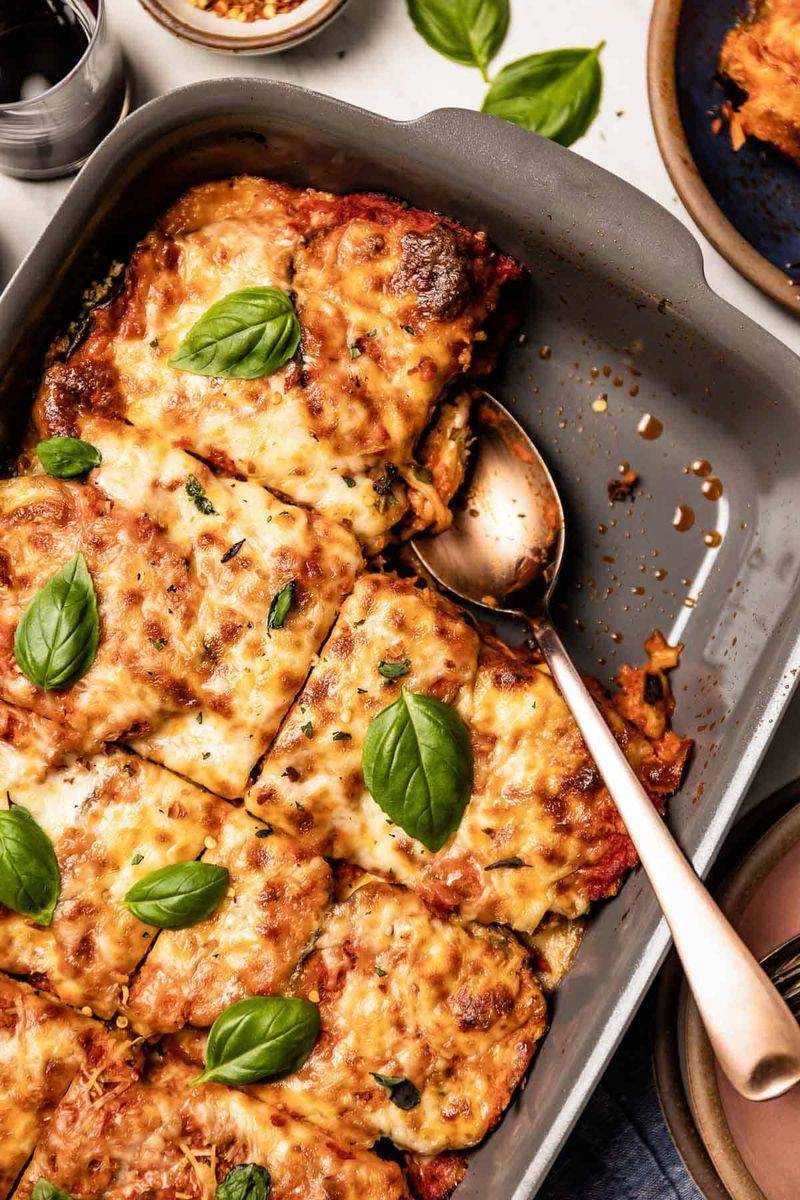 Baked Eggplant Parmesan