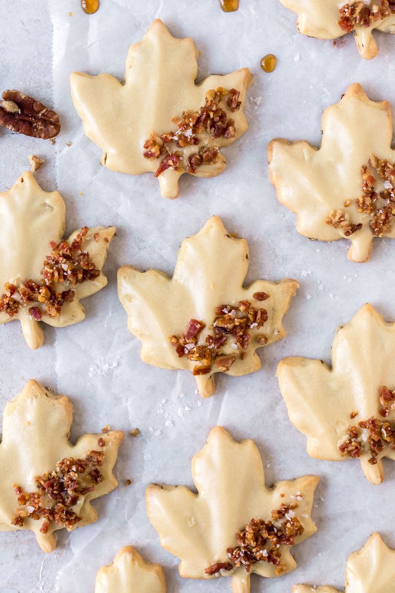 Maple Pecan Shortbread