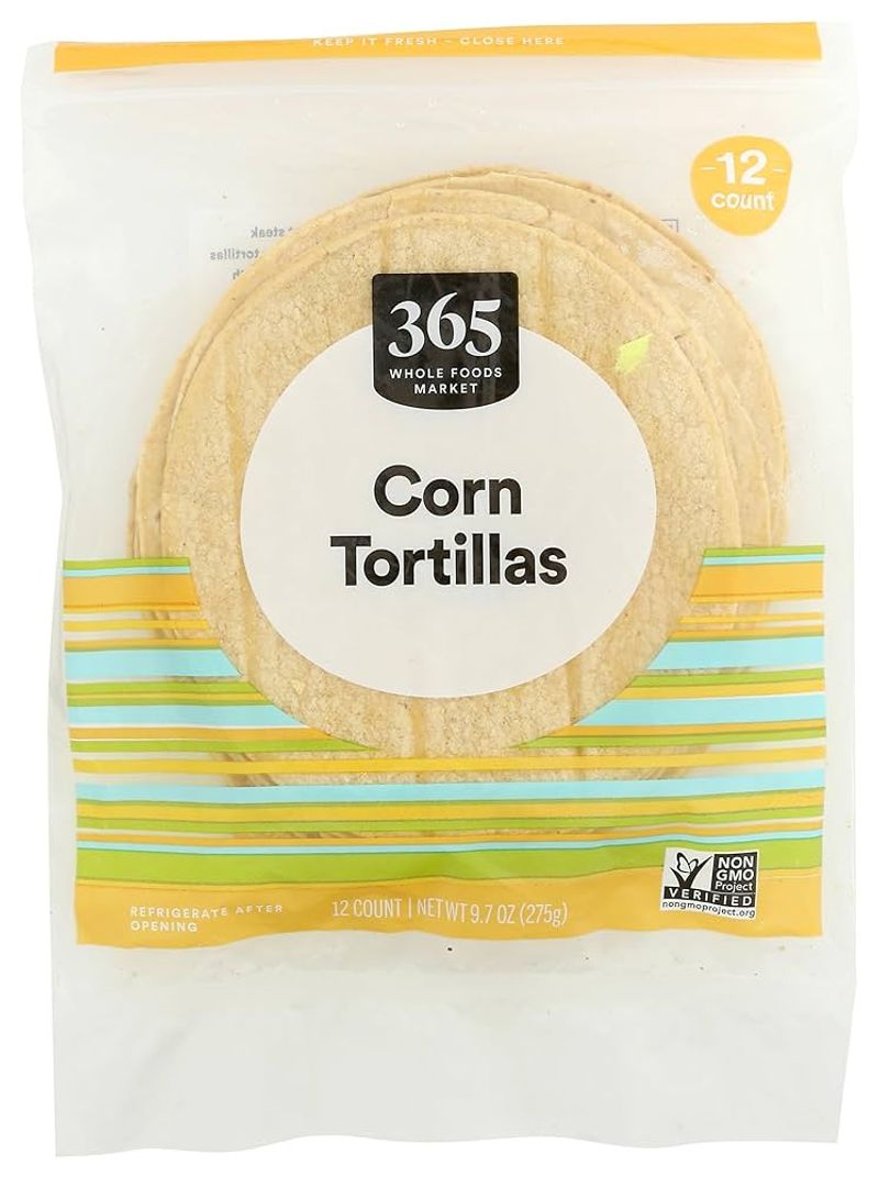 365 Organic Corn Tortillas (Whole Foods)