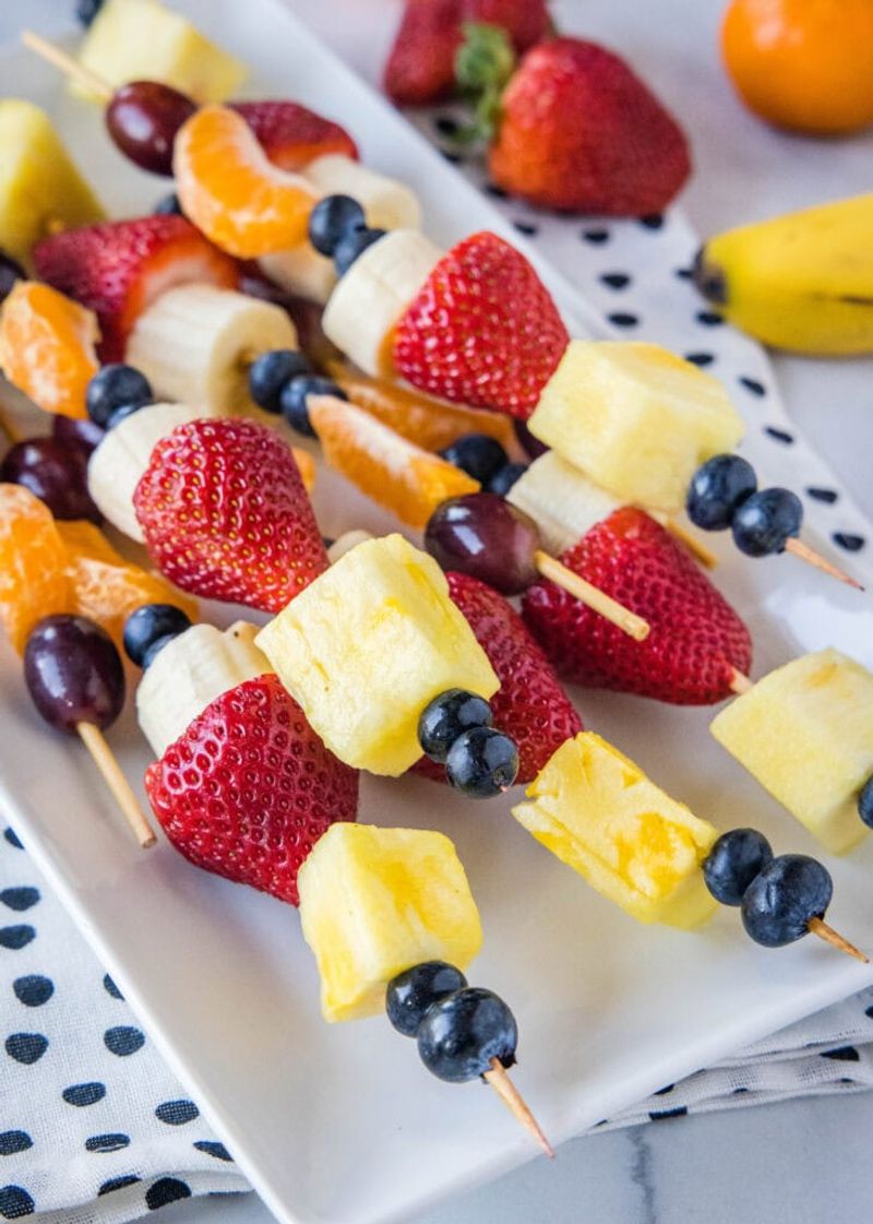 Fresh Fruit Skewers