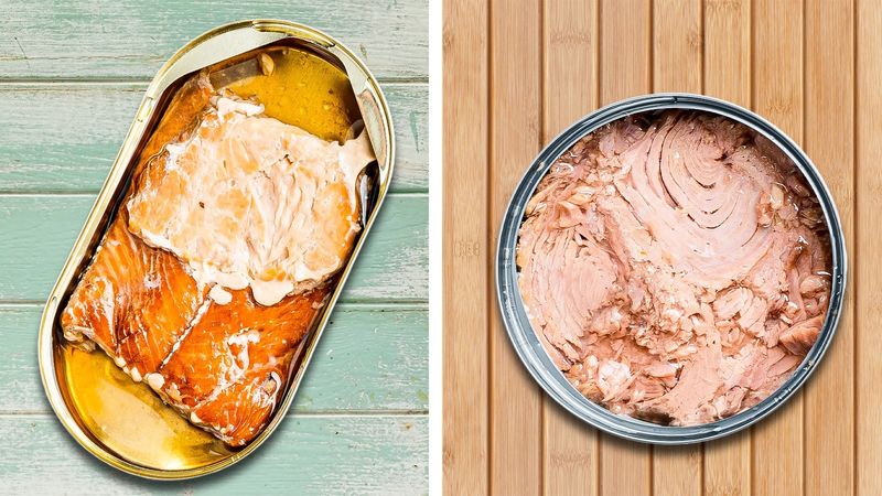 Canned Tuna or Salmon