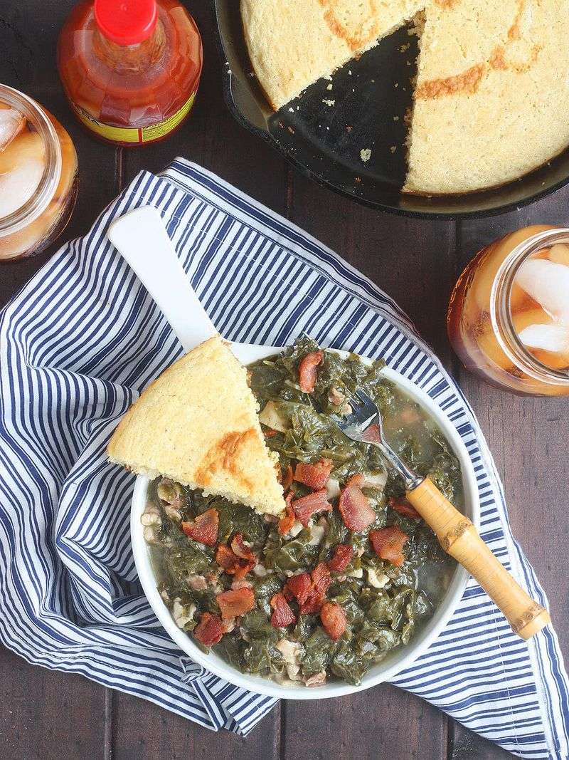 Turnip Greens with Potlikker