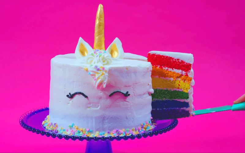 Rainbow Layer Cakes