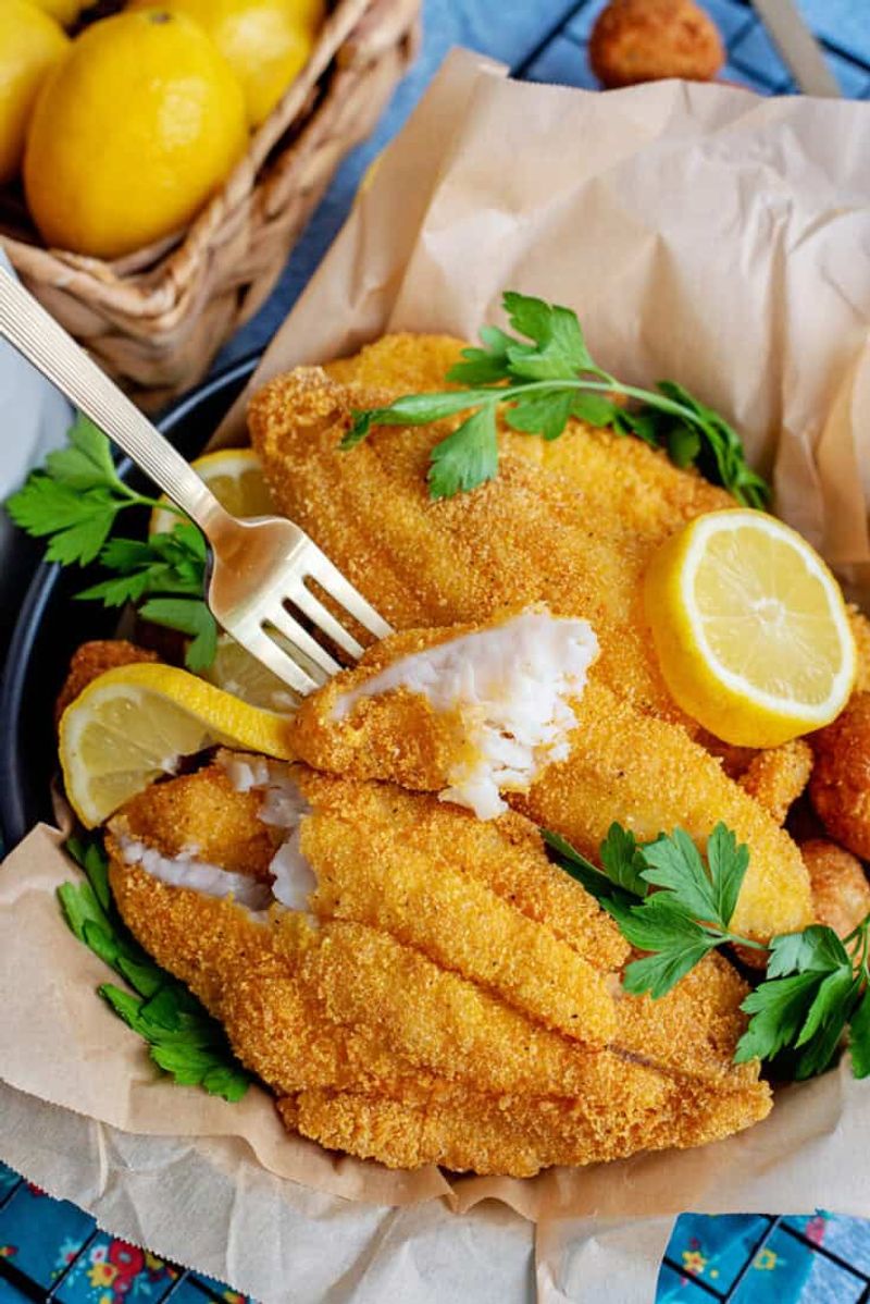 Fried Catfish with Cornmeal Crust