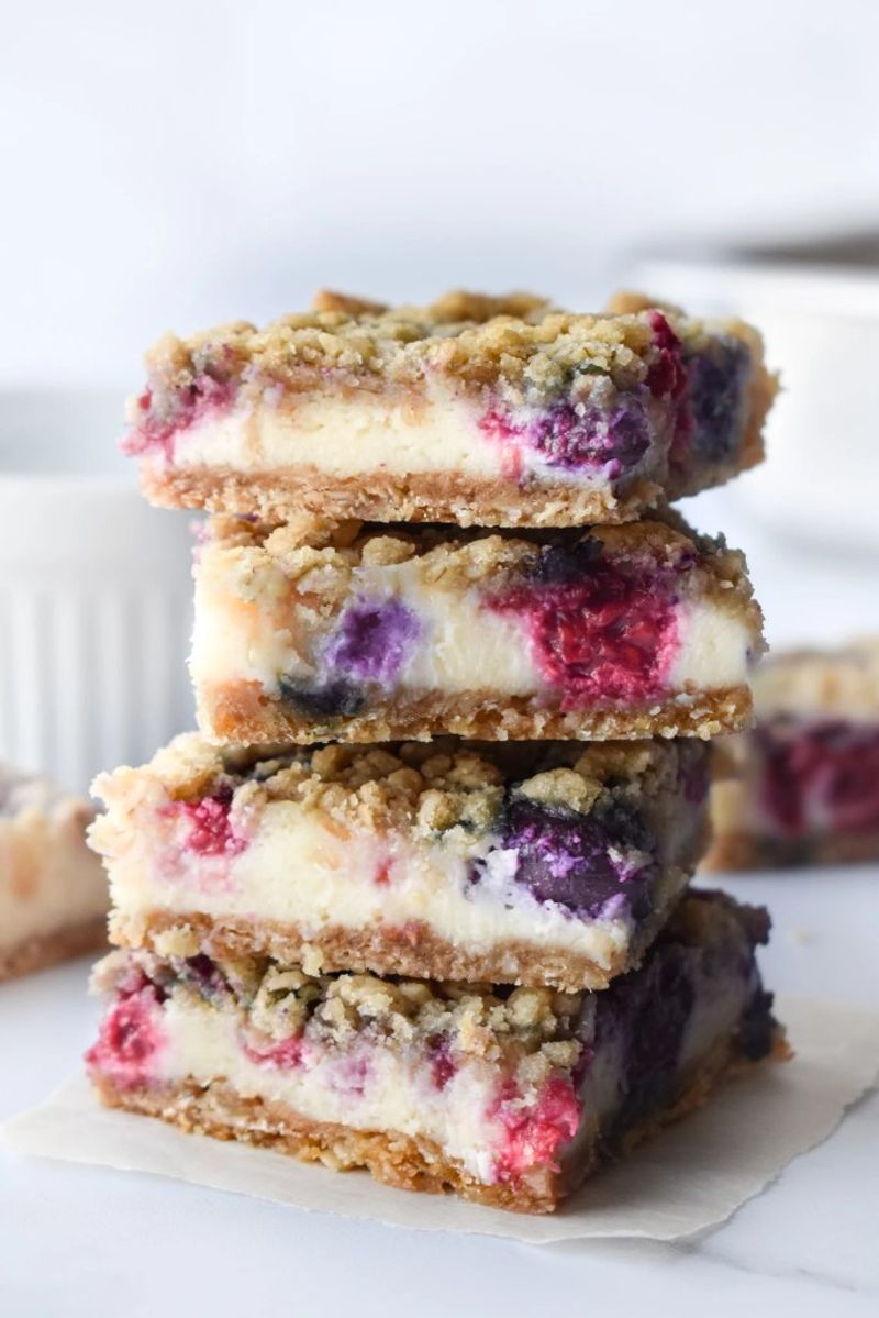 Blueberry Cream Cheese Bars