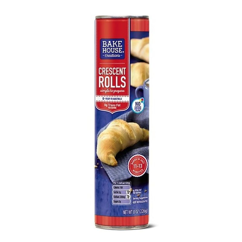 Refrigerated dough (crescent rolls, biscuits)