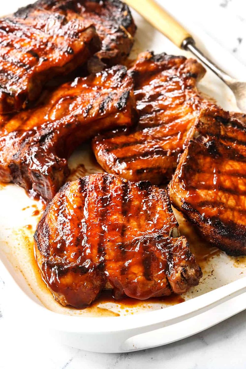BBQ Pork Chops (Oven or Grill)
