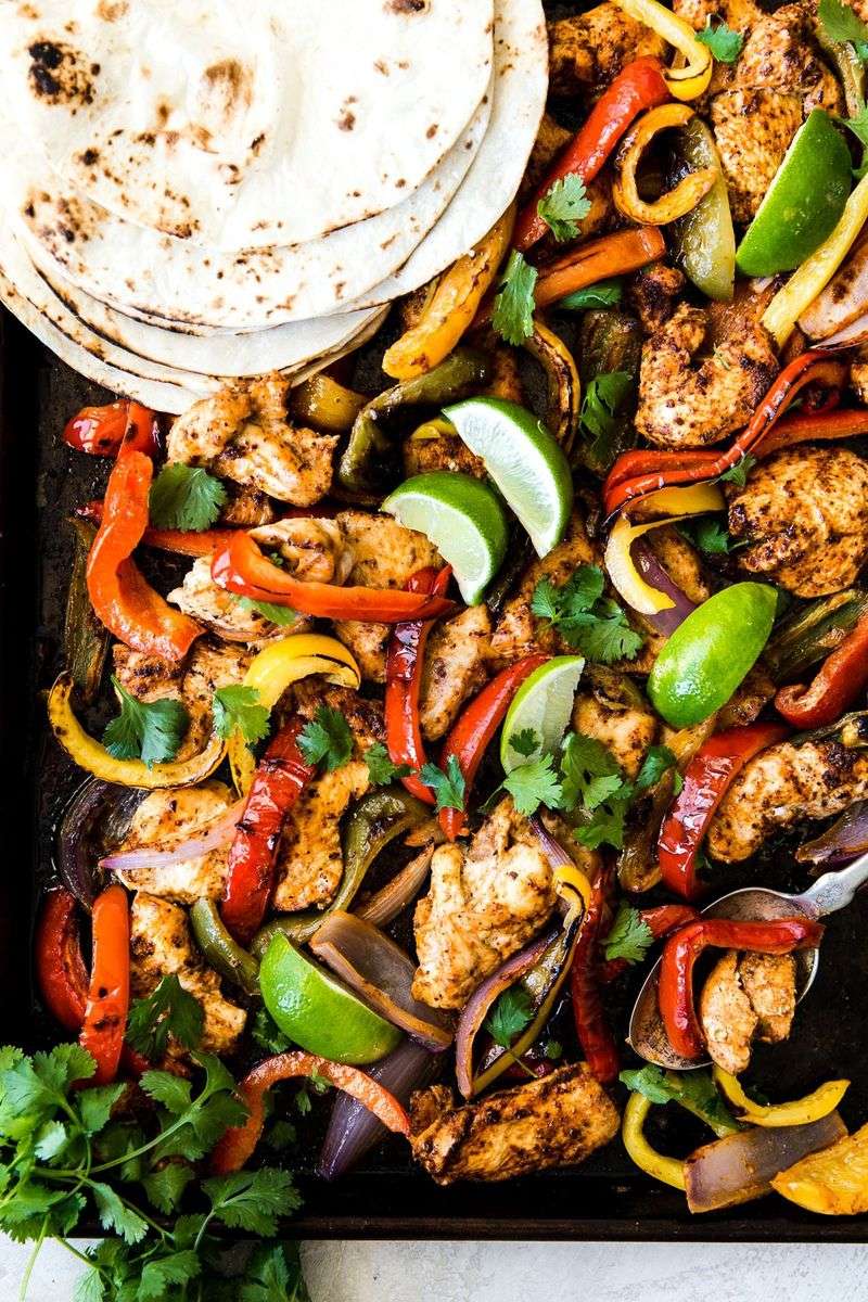 Sheet Pan Fajitas